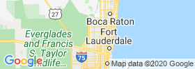 North Lauderdale map